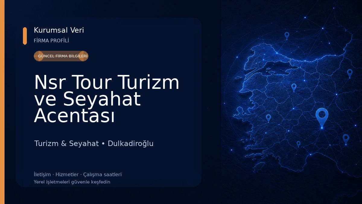 Nsr Tour Turizm ve Seyahat Acentası Turizm & Seyahat