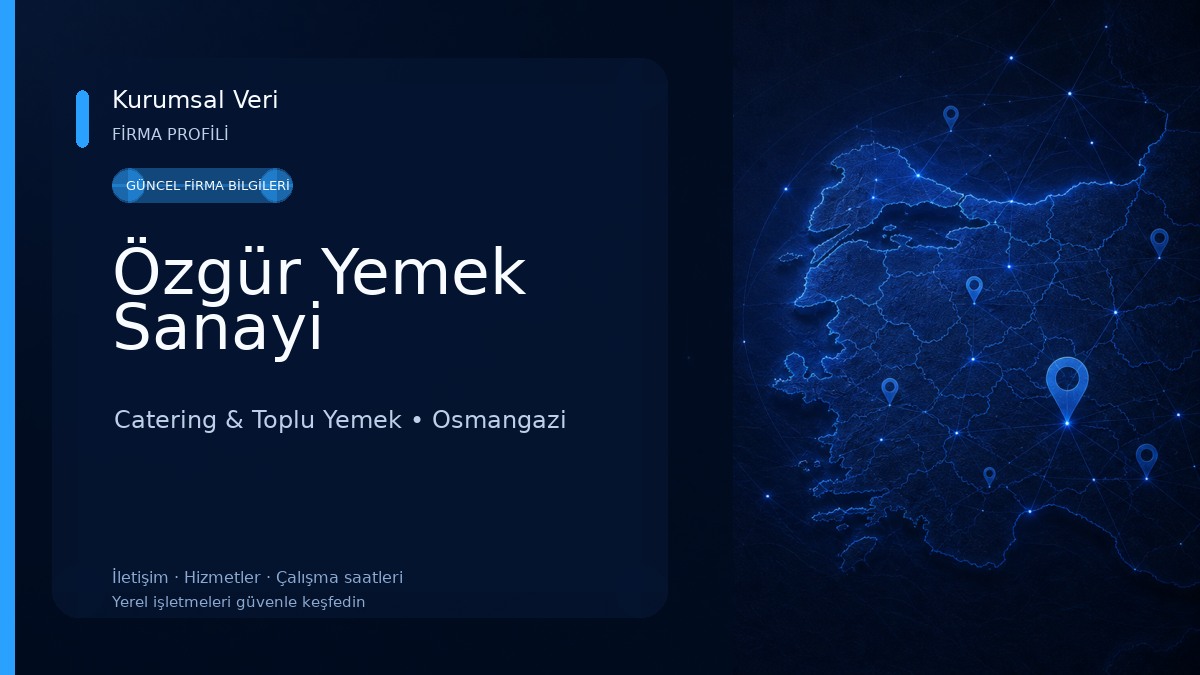 Özgür Yemek Sanayi