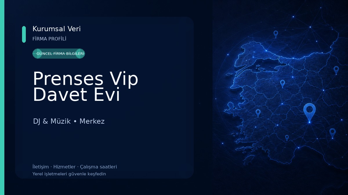 Prenses Vip Davet Evi 