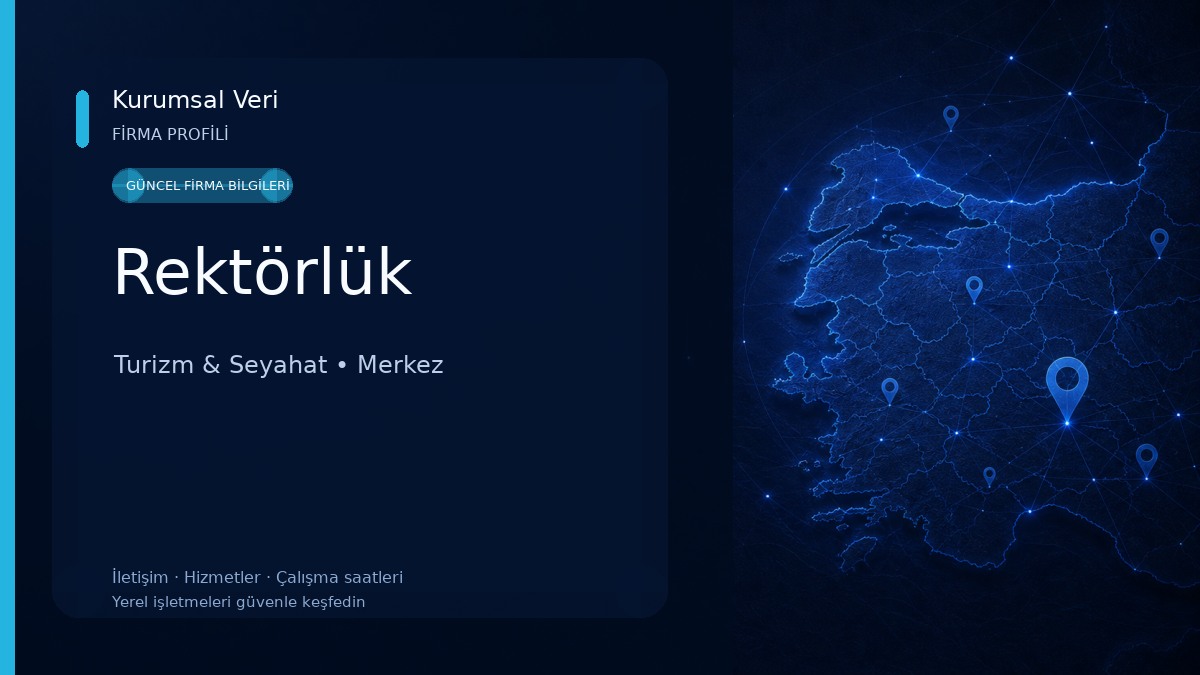 Rektörlük Turizm & Seyahat
