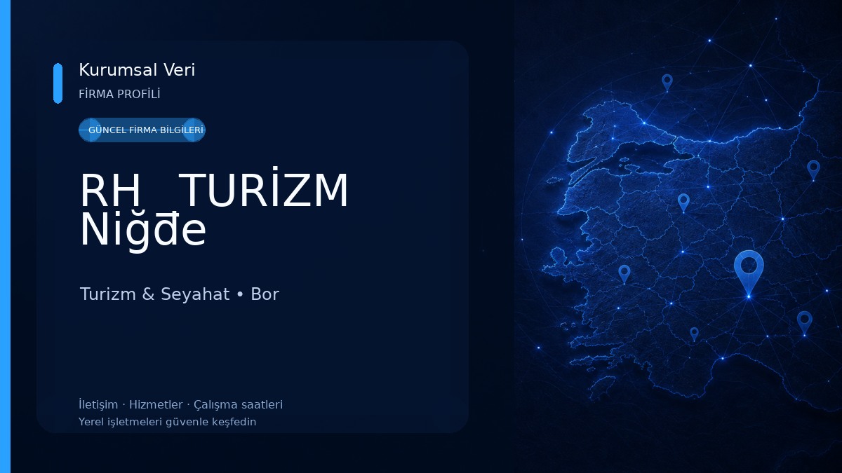 RH _TURİZM Niğde Turizm & Seyahat