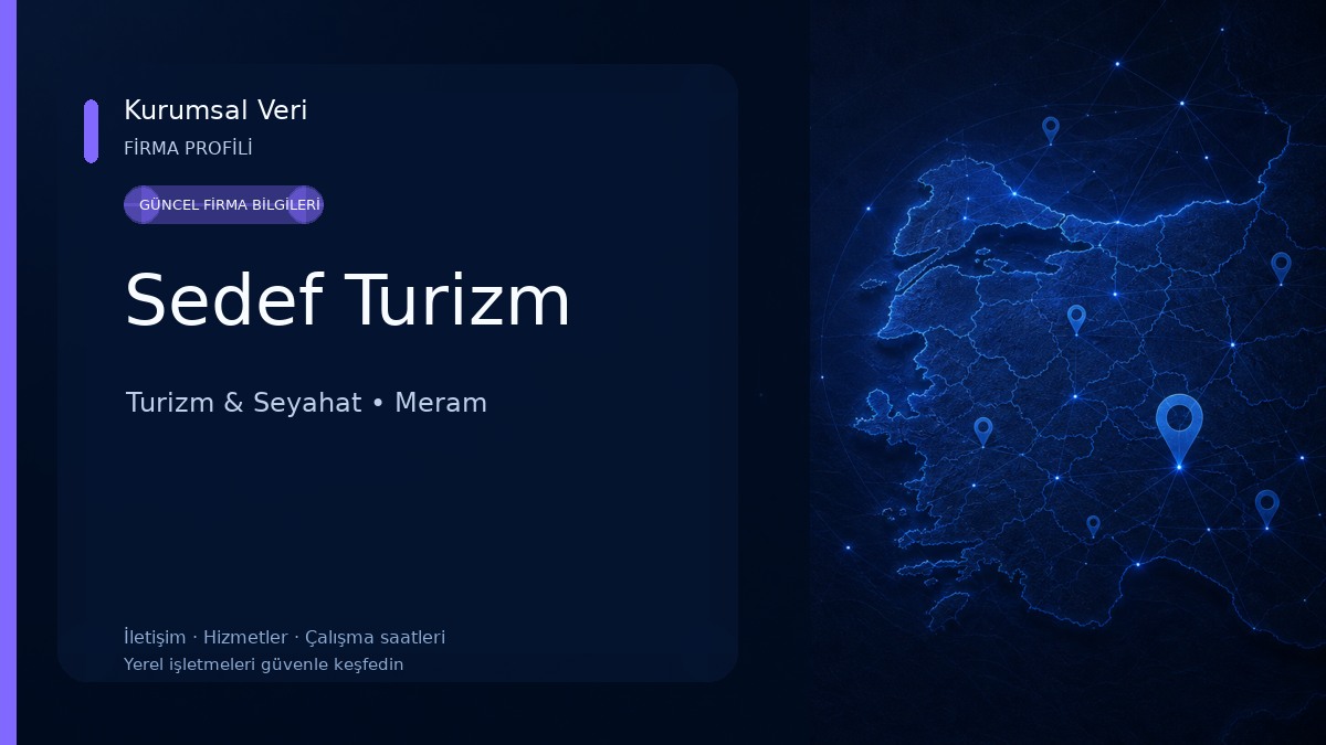 Sedef Turizm
