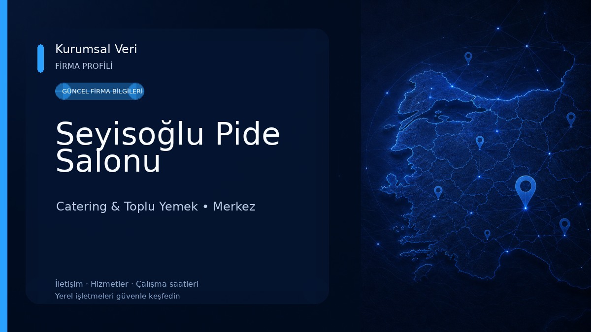 Seyisoğlu Pide Salonu