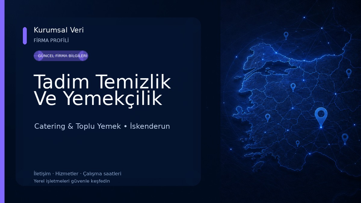 Tadim Temizlik Ve Yemekçilik
