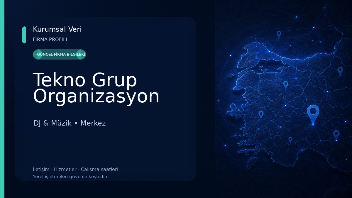 Tekno Grup Organizasyon 