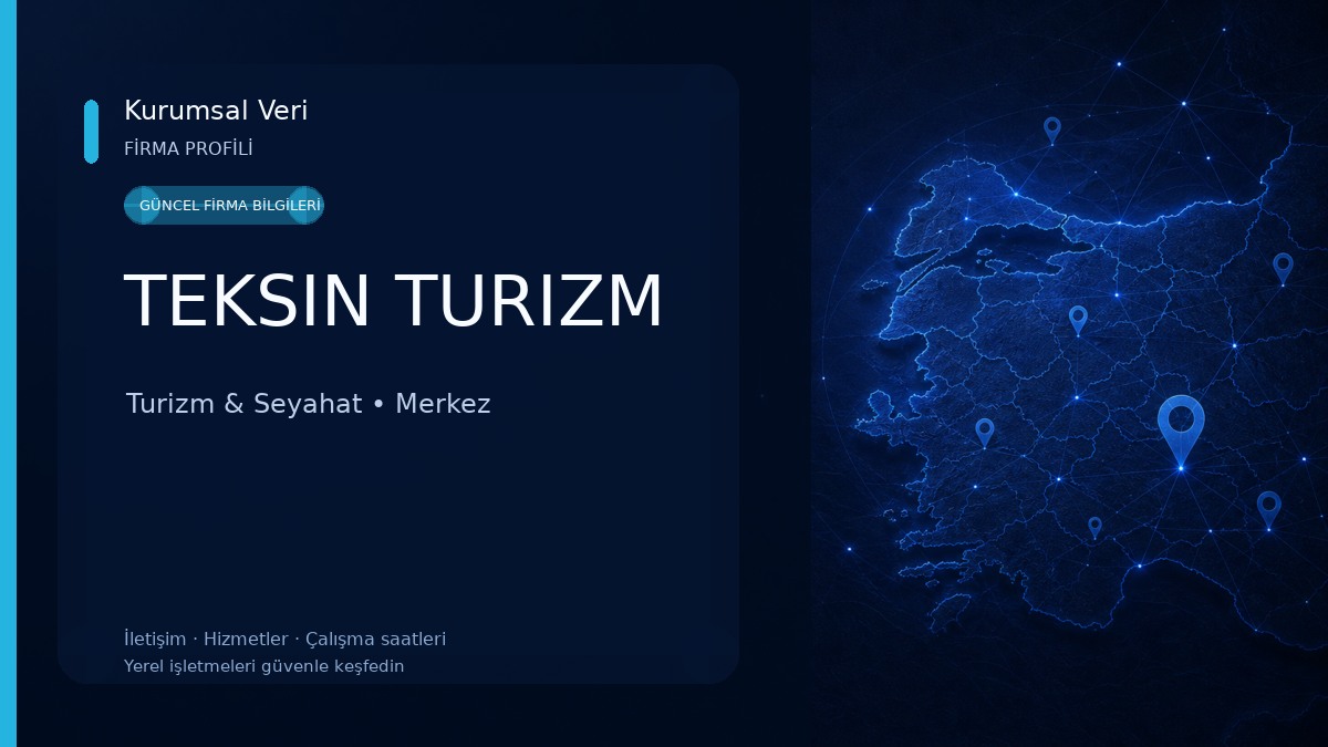 TEKSIN TURIZM Turizm & Seyahat