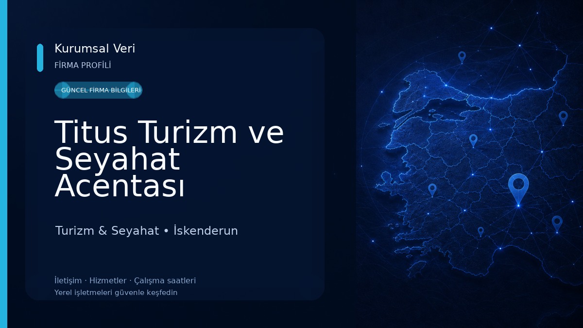 Titus Turizm ve Seyahat Acentası Turizm & Seyahat