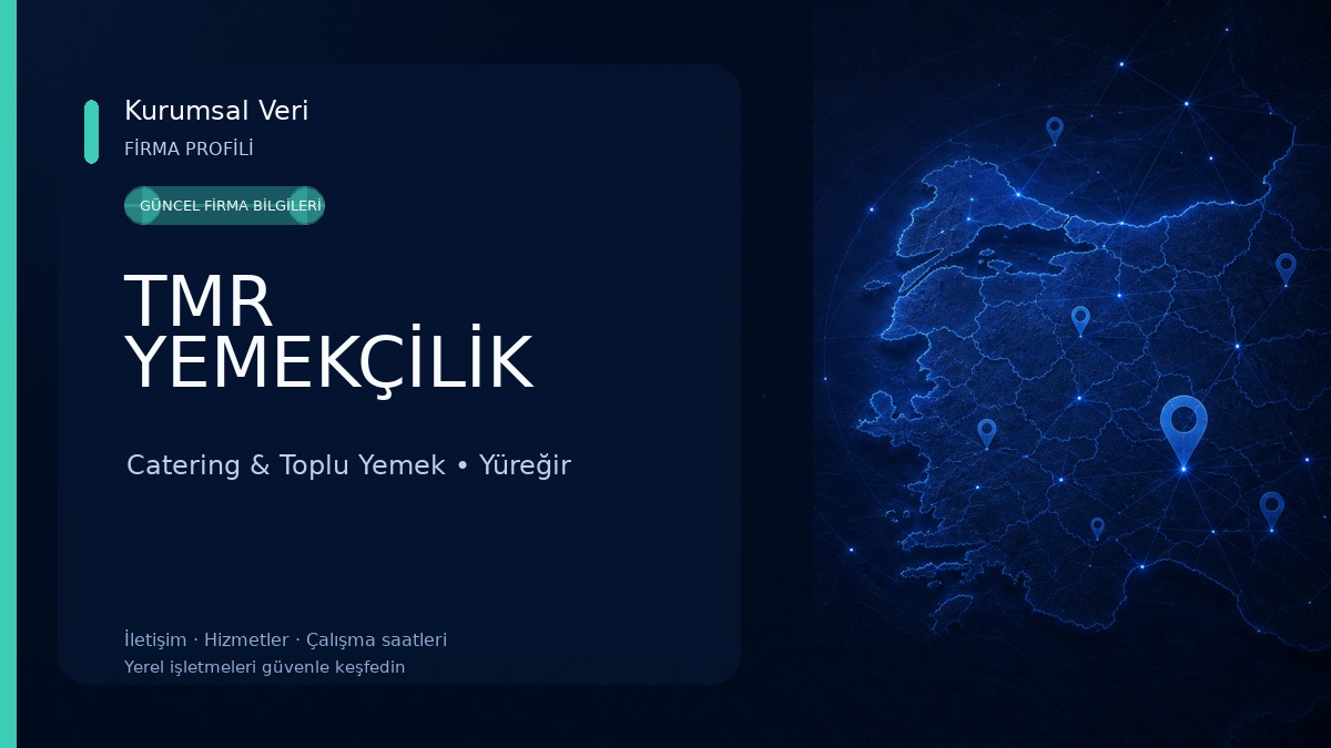 TMR YEMEKÇİLİK Catering & Toplu Yemek