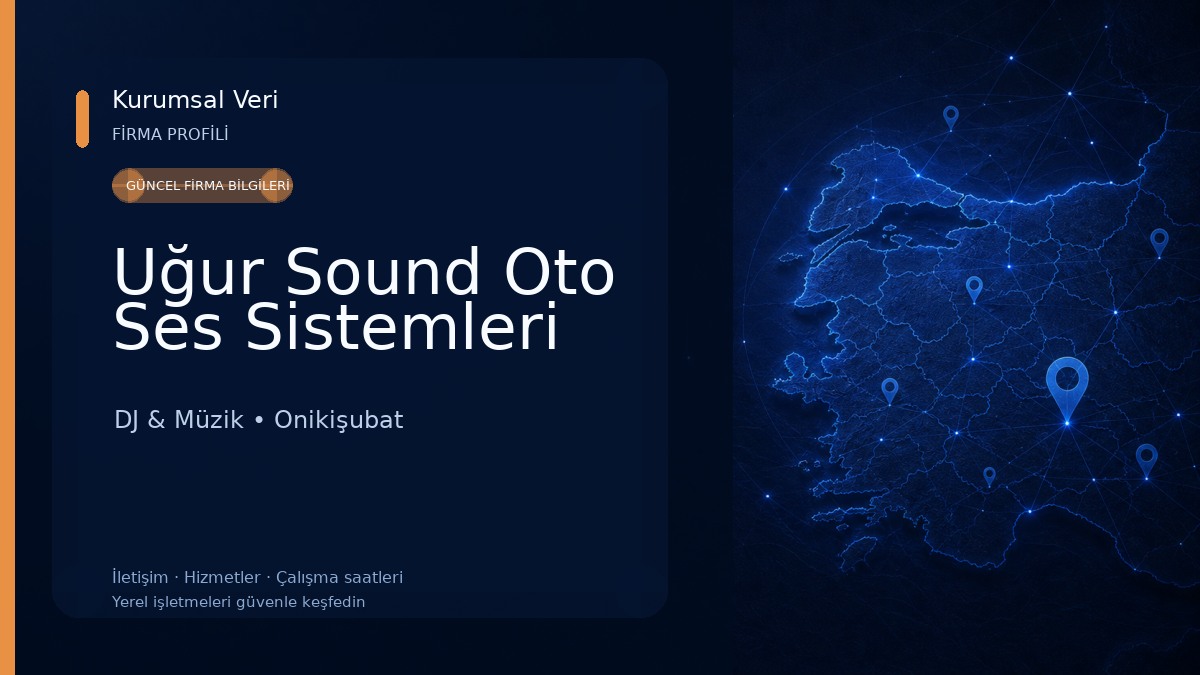 Uğur Sound Oto Ses Sistemleri
