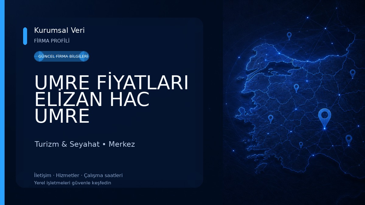 UMRE FİYATLARI ELİZAN HAC UMRE