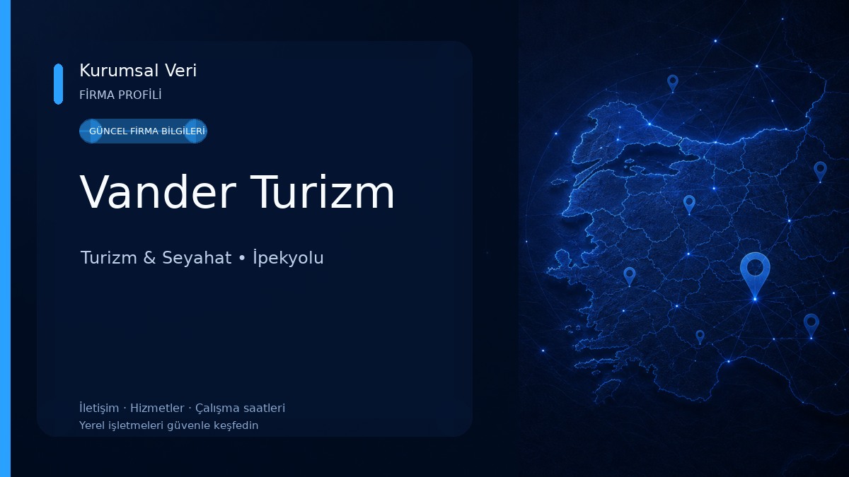 Vander Turizm Turizm & Seyahat