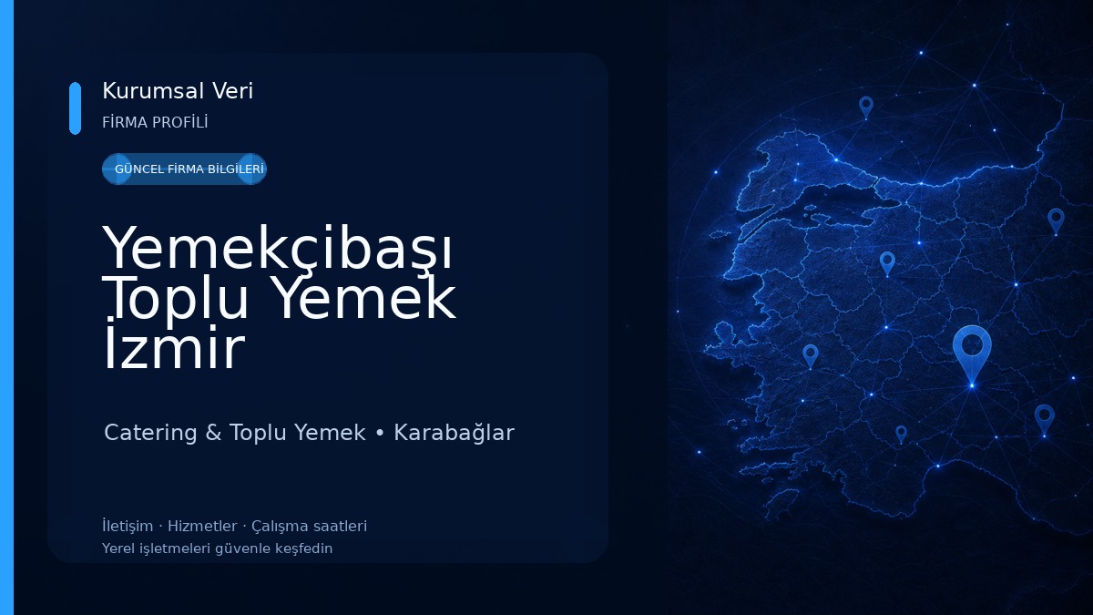 Yemekçibaşı Toplu Yemek İzmir Catering & Toplu Yemek
