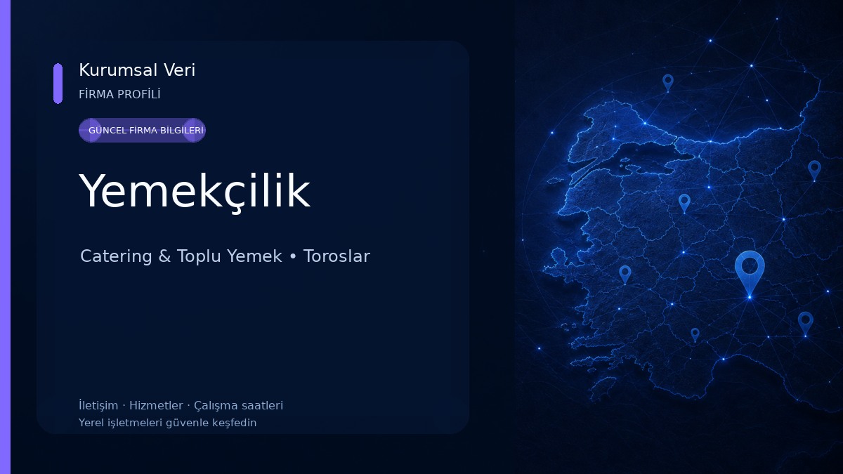 Yemekçilik Catering & Toplu Yemek