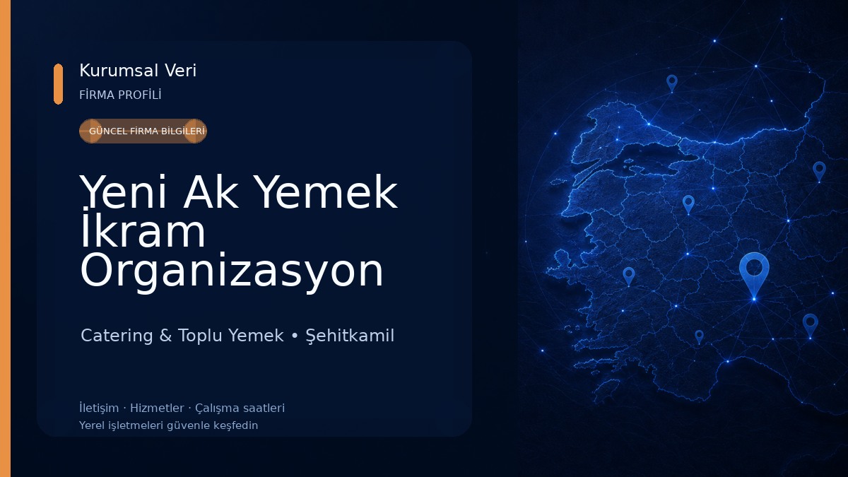 Yeni Ak Yemek İkram Organizasyon