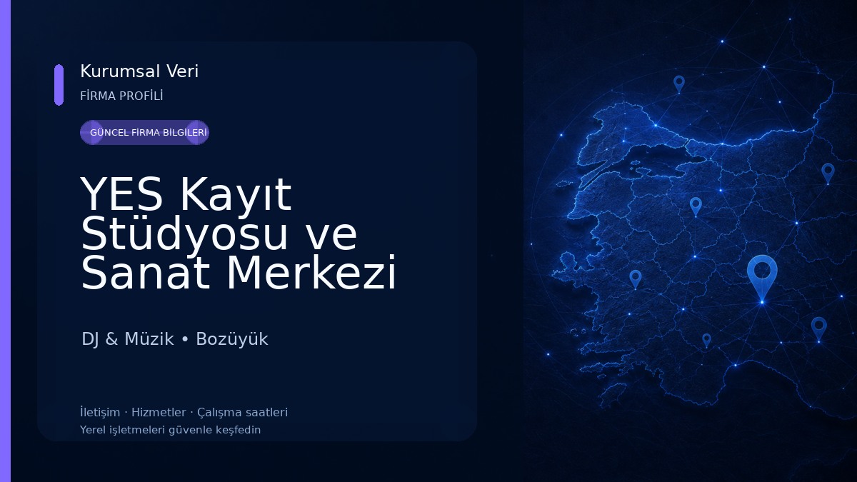 YES Kayıt Stüdyosu ve Sanat Merkezi DJ & Müzik