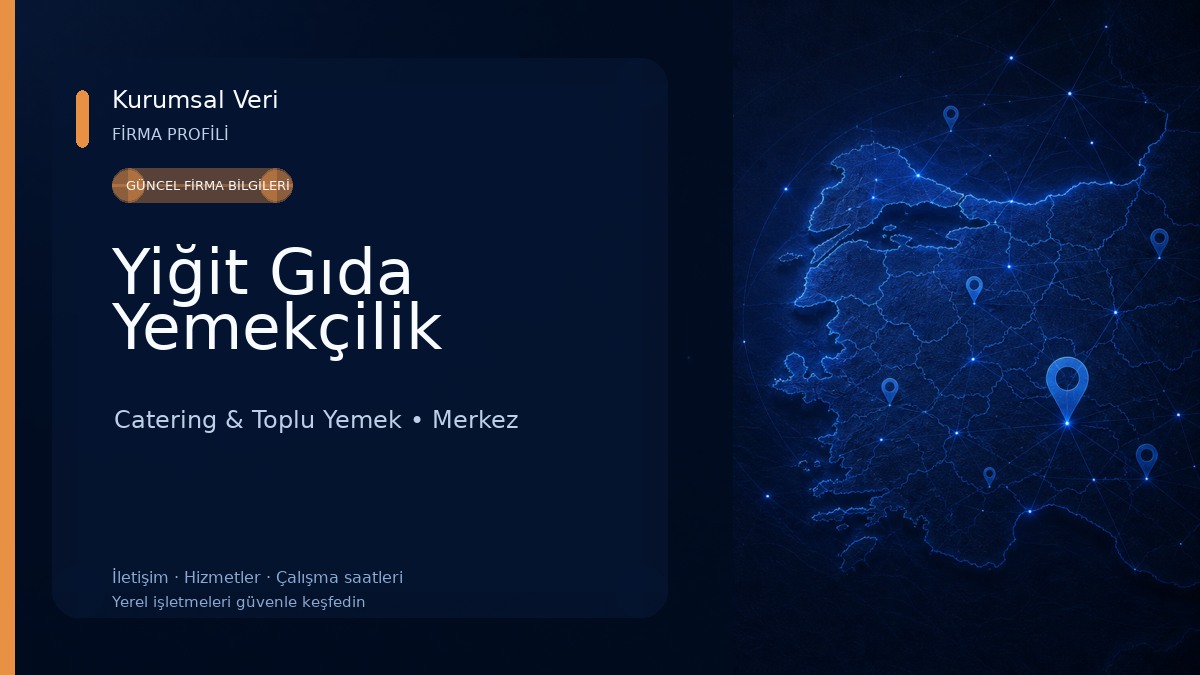 Yiğit Gıda Yemekçilik 